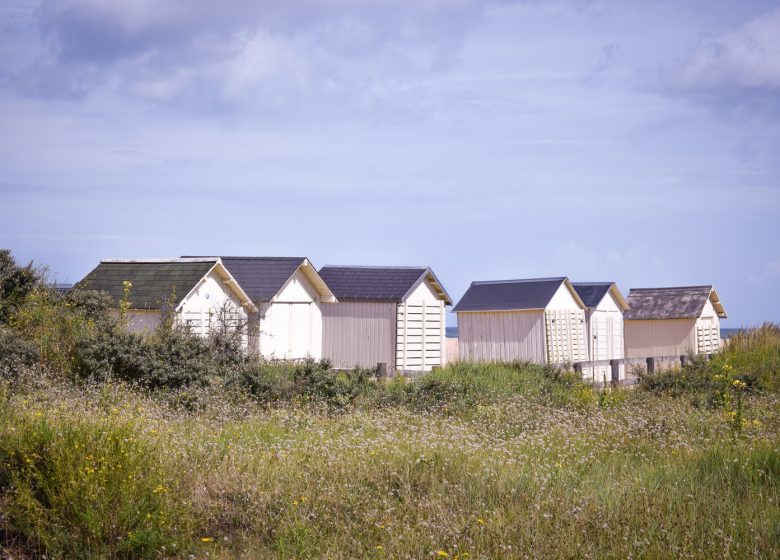 Cabines de plage de Ouistreham