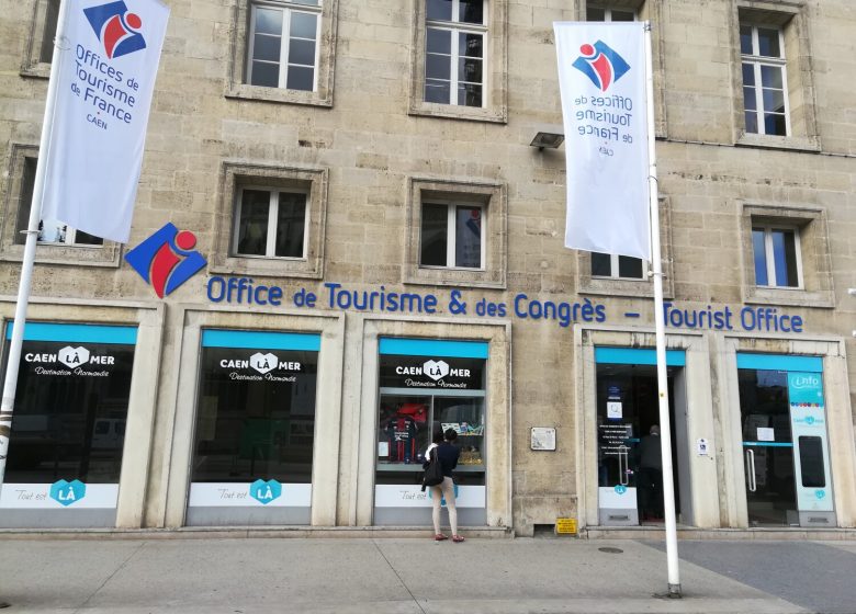 Façade de l’Office de Tourisme de Caen