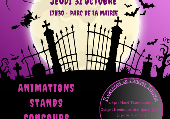 Soirée Halloween Le 31 oct 2024