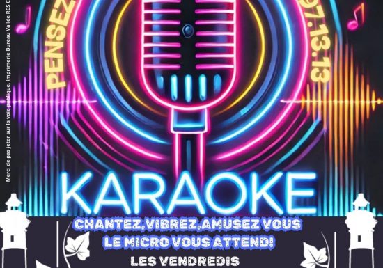 Karaoke Du 13/12/2024 au 14/3/2025