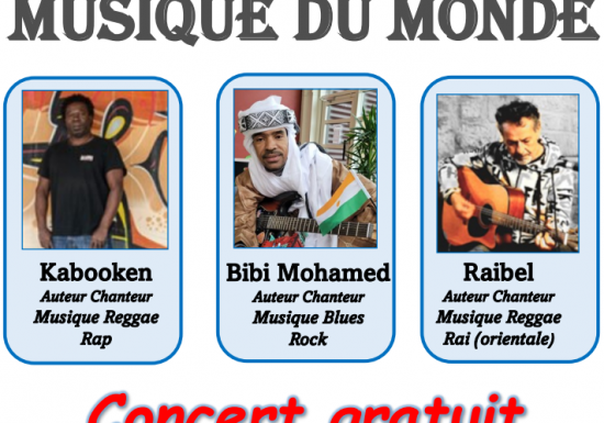 Concert : Musique du Monde Le 9 janv 2025