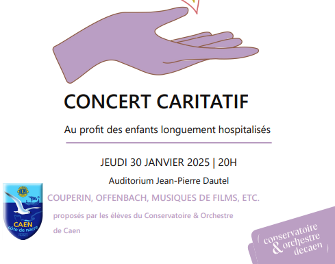 Concert caritatif Le 30 janv 2025