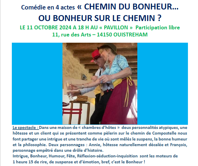 Chemin du bonheur… Ou bonheur sur le chemin?