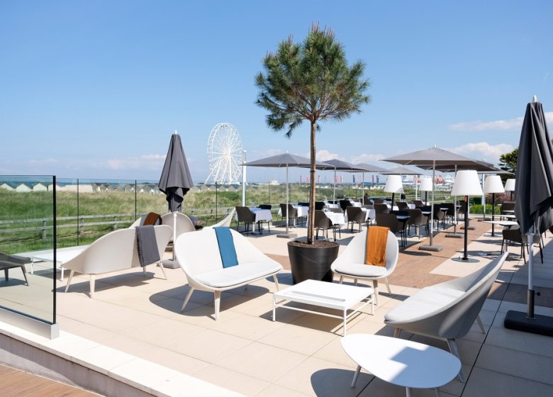 Thalazur Ouistreham Terrasse