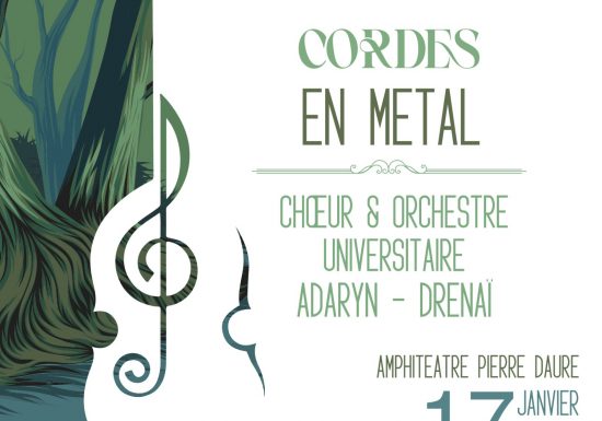 Concert : Cordes en Metal - COUR x Adaryn x Drenaï Le 17 janv 2025